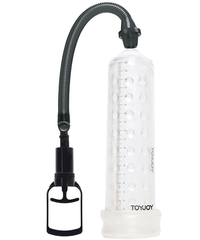 TOYJOY - POWERFUL MASSAGE PUMP WITH TRANSPARENT SLEEVE