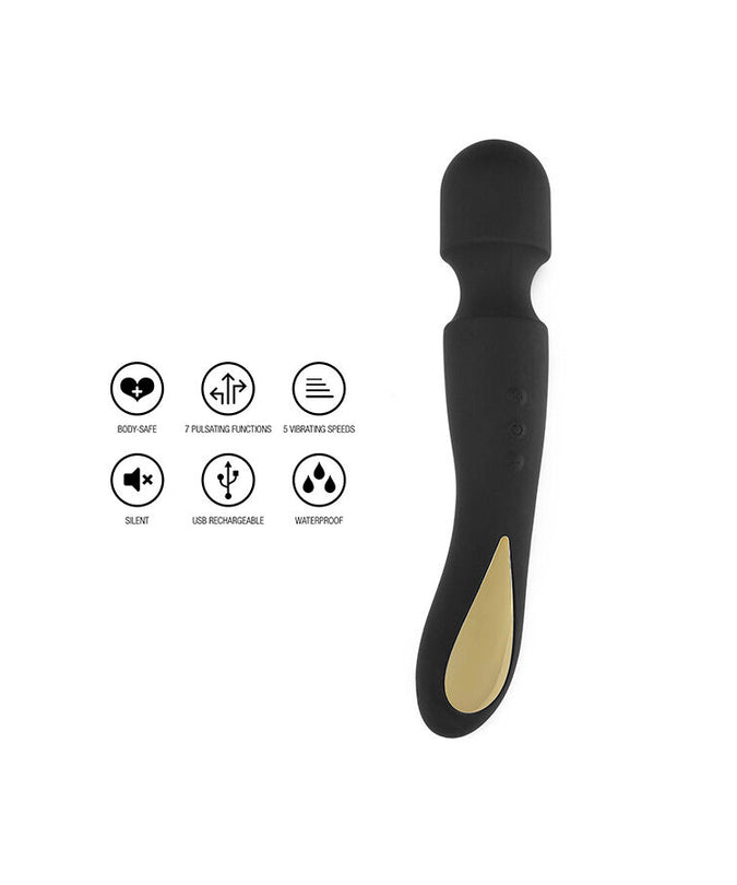 TOYJOY - LIGHT ZENITH STAAF MASSAGEAPPARAAT ZWART