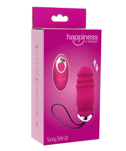 TOYJOY - HAPPINESS SUNN SIDE UP AND DOWN VIBRATOR REMOTE CONTROL FUCHSIA TOYJOY - HAPPINESS SUNN SIDE UP AND DOWN VIBRATOR REMOTE CONTROL FUCHSIA