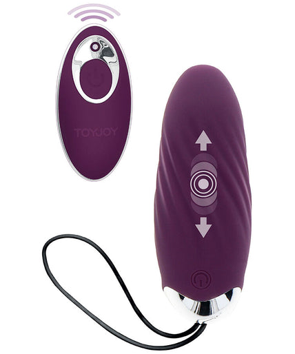 TOYJOY - HAPPINESS KNOCK KNOCK EGGSTAVAGANT VIBRATOR WITH REMOTE CONTROL PURPLE TOYJOY - HAPPINESS KNOCK KNOCK EGGSTAVAGANT VIBRATOR WITH REMOTE CONTROL PURPLE