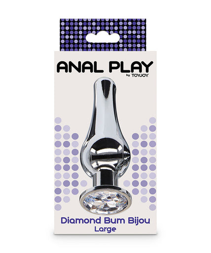 TOYJOY - ANAL PLAY DIAMOND BUM BIJOU LARGE ANAL PLUG TOYJOY - ANAL PLAY DIAMOND BUM BIJOU LARGE ANAL PLUG