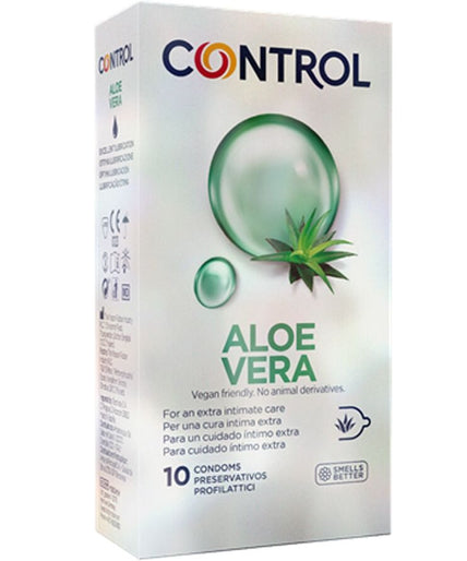 CONTROL - CONDOMS MET ALOË VERA 10 STUKS CONTROL - CONDOMS MET ALOË VERA 10 STUKS
