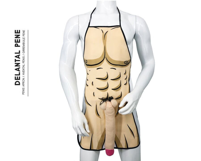 Diablo Picante – 3D Penis Schürze muskulös und kühn