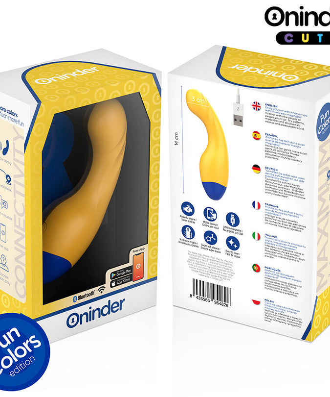 ONINDER CUTE - LOVE BUDDY MASTER G-SPOT VIBRATOR - FREE WORLDWIDE APP
