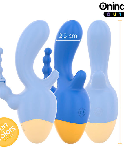 ONINDER CUTE - LOVE 3 SOME TRIPLE VIBRATOR - FREE WORLDWIDE APP ONINDER CUTE - LOVE 3 SOME TRIPLE VIBRATOR - FREE WORLDWIDE APP