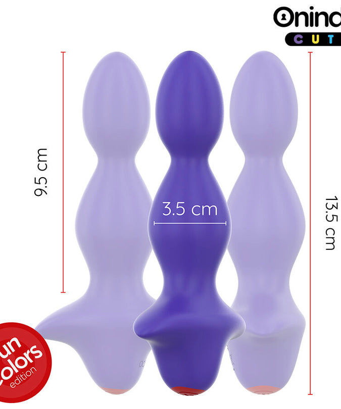 ONINDER CUTE - LOVE BUTT VIBRATING ANAL PLUG DILATOR - FREE WORLDWIDE APP