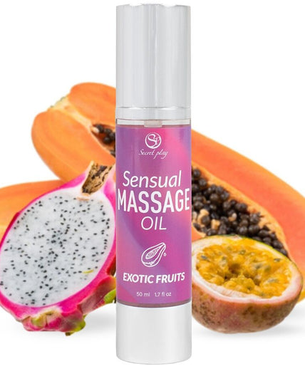 SECRETPLAY - EXOTIC FRUITS MASSAGE OIL SECRETPLAY - EXOTIC FRUITS MASSAGE OIL