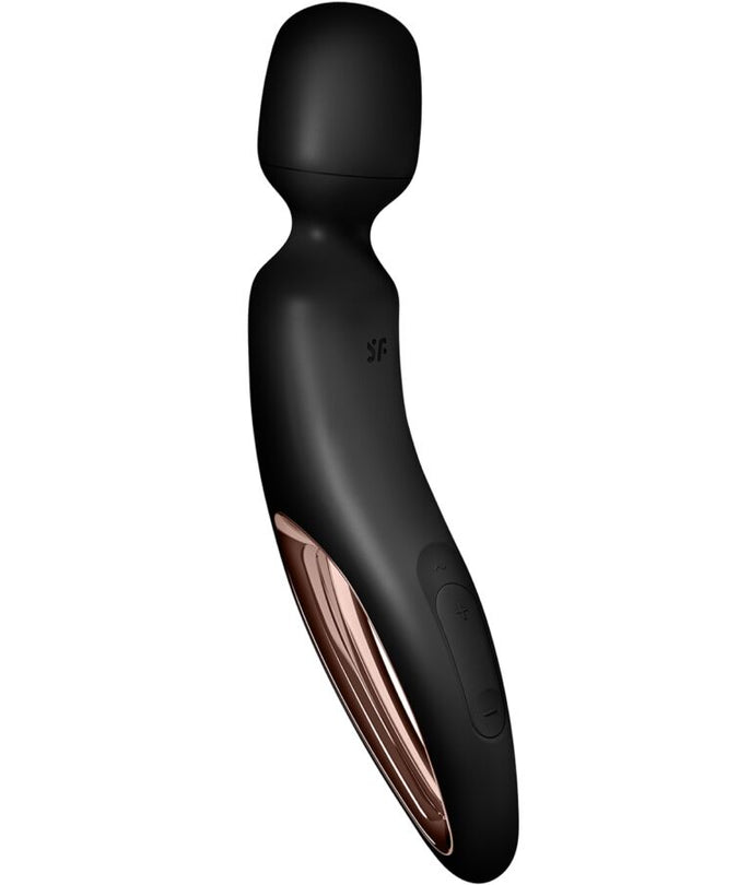 Satisfyer – Wand Erland Vibrating Massager Black