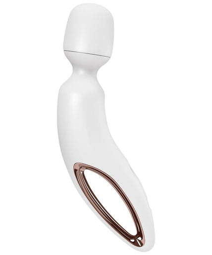 SATISFYER - WAND ERLAND VIBRATING MASSAGER WHITE SATISFYER - WAND ERLAND VIBRATING MASSAGER WHITE