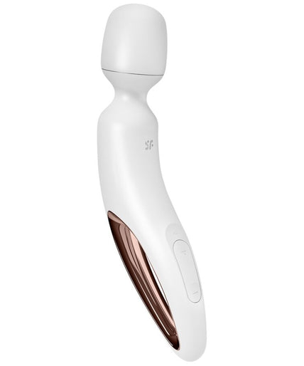 SATISFYER - WAND ERLAND VIBRATING MASSAGER WHITE SATISFYER - WAND ERLAND VIBRATING MASSAGER WHITE
