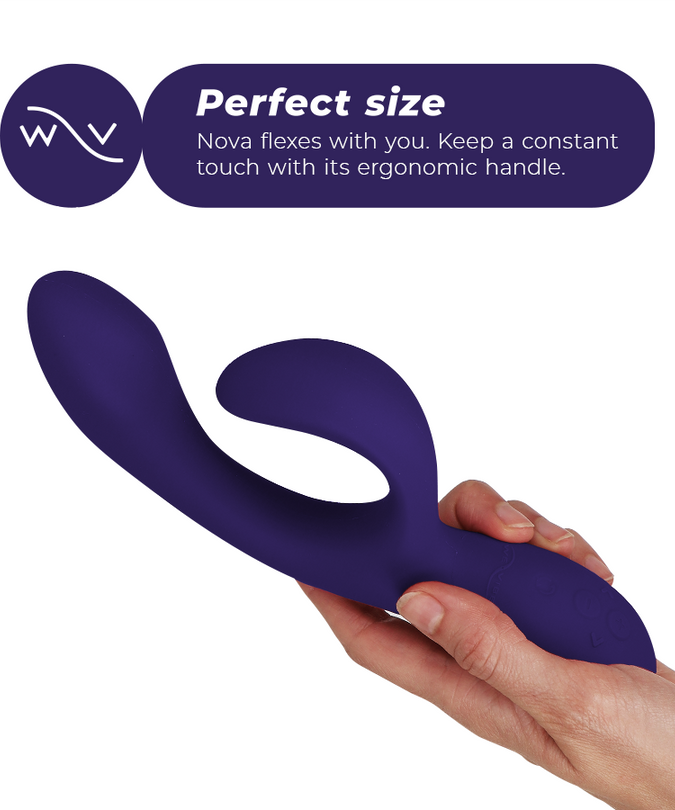 We – Vibe – Nova 3 Konijnvibrator Middernachtblauw