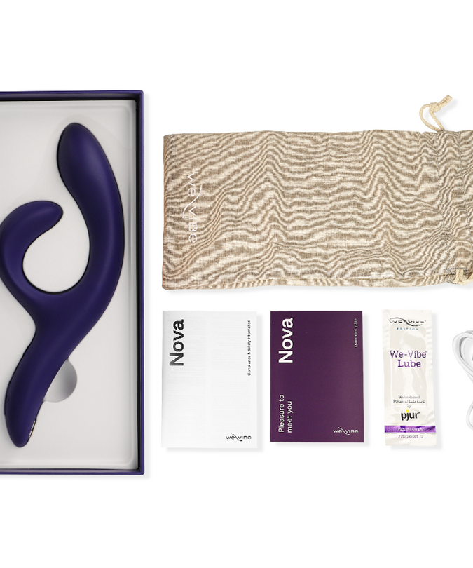 We – Vibe – Nova 3 Konijnvibrator Middernachtblauw