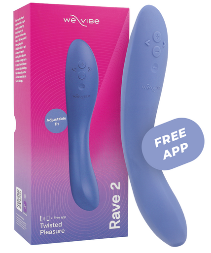WE-VIBE - RAVE 2 G-SPOT VIBRATOR BLUE WE-VIBE - RAVE 2 G-SPOT VIBRATOR BLUE