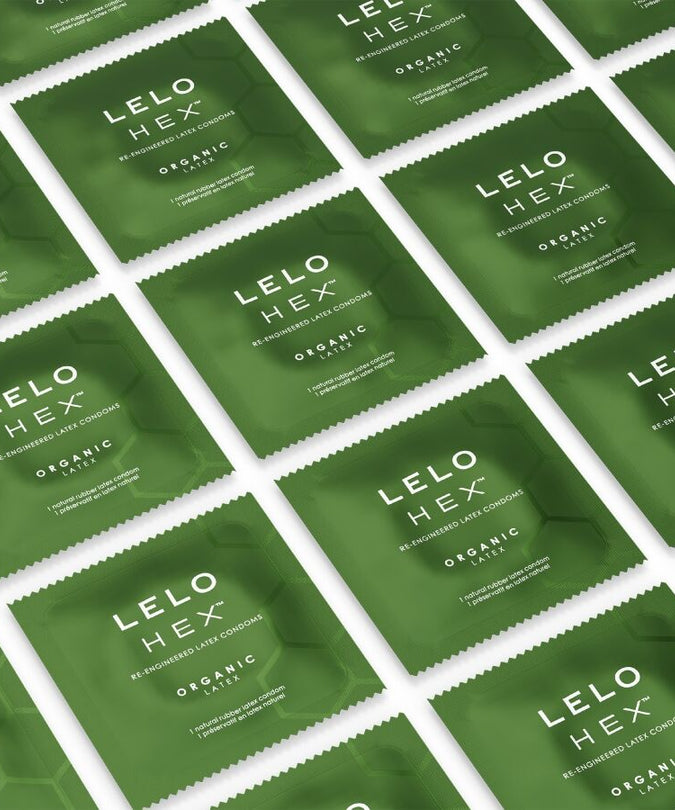 LELO HEX Organic Condoms – 3 Pack