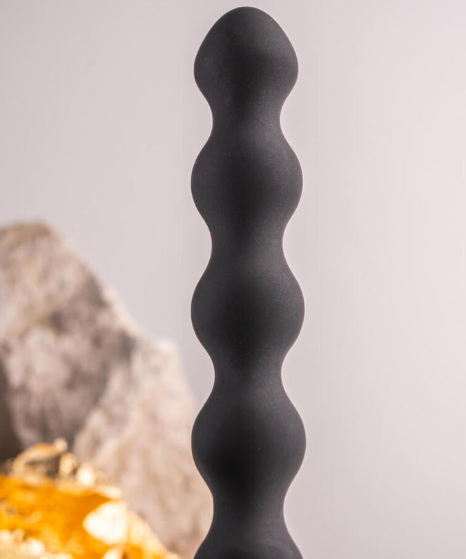 ROCKS- OFF - PETITE SENSATIONS PARELT JES ANAL PLUG VIBRATOR ZWART