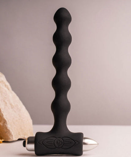 Rocks-Off – Petite Sensations Pearls Vibrating Beaded Anal Plug – Black Rocks-Off – Petite Sensations Pearls Vibrating Beaded Anal Plug – Black