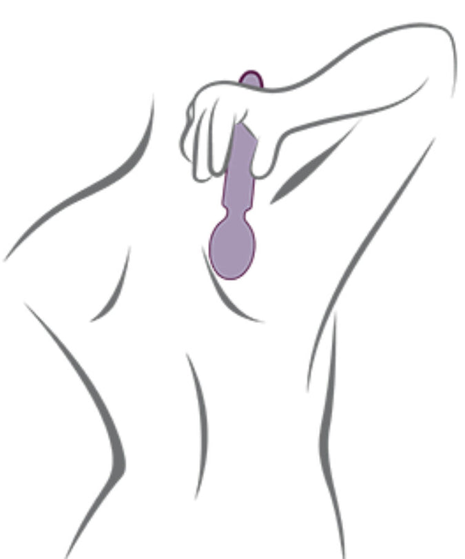 ROCKS- OFF - ORIEL FLEXIBLE WAND VIBRATOR FUCHSIA
