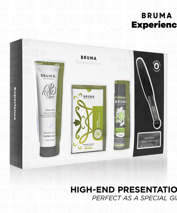 BRUMA XPERIENCE - SWEET TEMPTATION KIT VIBRO-ORGASMIC WATERMELON