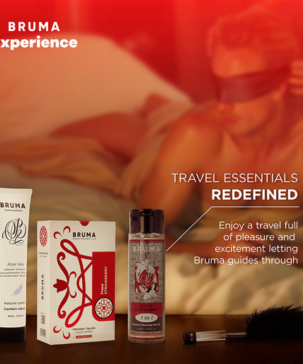 BRUMA XPERIENCE - SWEET STRAWBERRY VIBRO-ORGASMIC TEMPTATION KIT BRUMA XPERIENCE - SWEET STRAWBERRY VIBRO-ORGASMIC TEMPTATION KIT