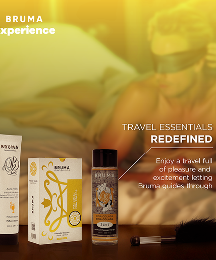 BRUMA XPERIENCE - VIBRO-ORGASMIC PINA COLADA SWEET TEMPTATION KIT BRUMA XPERIENCE - VIBRO-ORGASMIC PINA COLADA SWEET TEMPTATION KIT