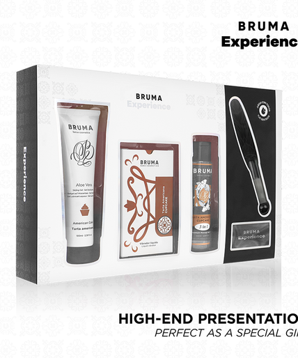 BRUMA XPERIENCE - SWEET TEMPTATION KIT VIBRO-ORGASMIC AMERICAN CAKE BRUMA XPERIENCE - SWEET TEMPTATION KIT VIBRO-ORGASMIC AMERICAN CAKE