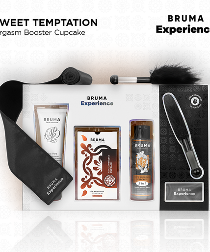 BRUMA XPERIENCE - SWEET AMERICAN TART TEMPTATION KIT WITH ORGASM ENHANCER BRUMA XPERIENCE - SWEET AMERICAN TART TEMPTATION KIT WITH ORGASM ENHANCER