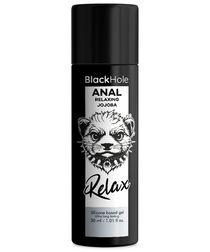 BLACK HOLE - ANAL ONTSPANNENDE JOJOBA RELAX SILICONEN BASIS 30 ML BLACK HOLE - ANAL ONTSPANNENDE JOJOBA RELAX SILICONEN BASIS 30 ML