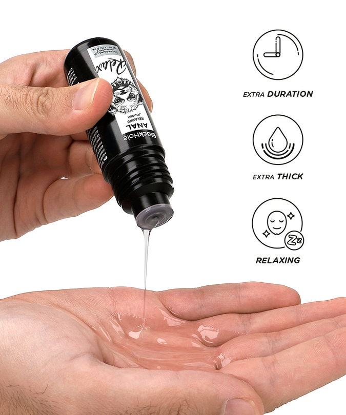 BLACK HOLE - ANAL ONTSPANNENDE JOJOBA RELAX SILICONEN BASIS 30 ML