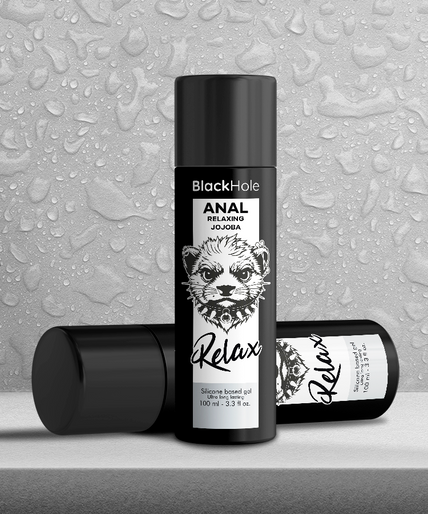 BLACK HOLE - ANAL RELAXING JOJOBA RELAX SILICONE BASE 100 ML BLACK HOLE - ANAL RELAXING JOJOBA RELAX SILICONE BASE 100 ML