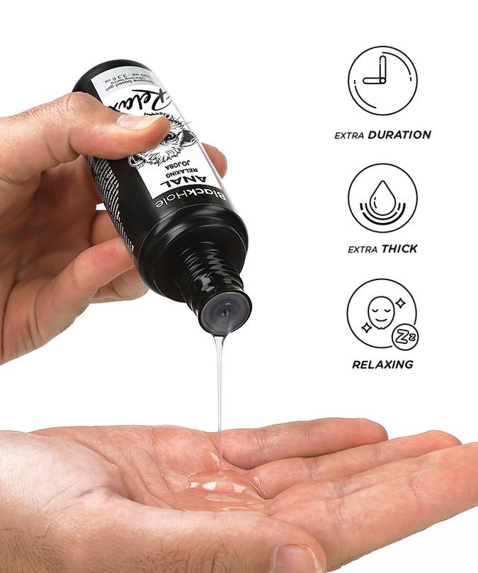 BLACK HOLE - ANAL RELAXING JOJOBA RELAX SILICONE BASE 100 ML