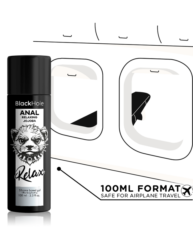 BLACK HOLE - ANAL RELAXING JOJOBA RELAX SILICONE BASE 100 ML