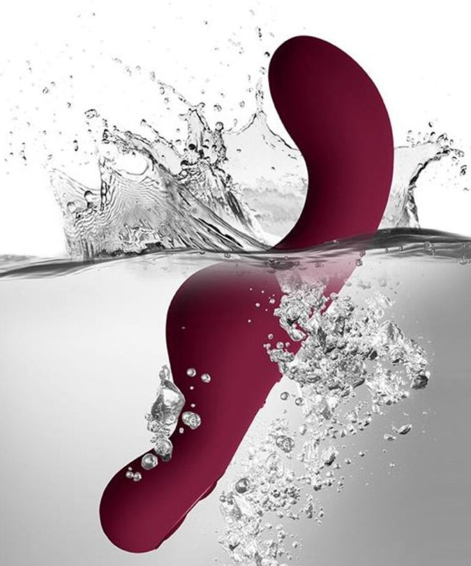 ROCKS- OFF - RUBY GLOW BLUSH RED G-SPOT VIBRATOR