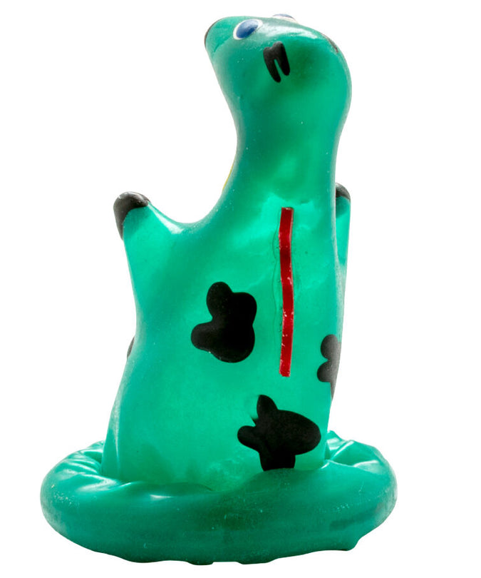 CONDOMERIE - HANDGESCHILDERDE NIEUWIGHEID CONDOMS MONSTER VAN LOCH NESS