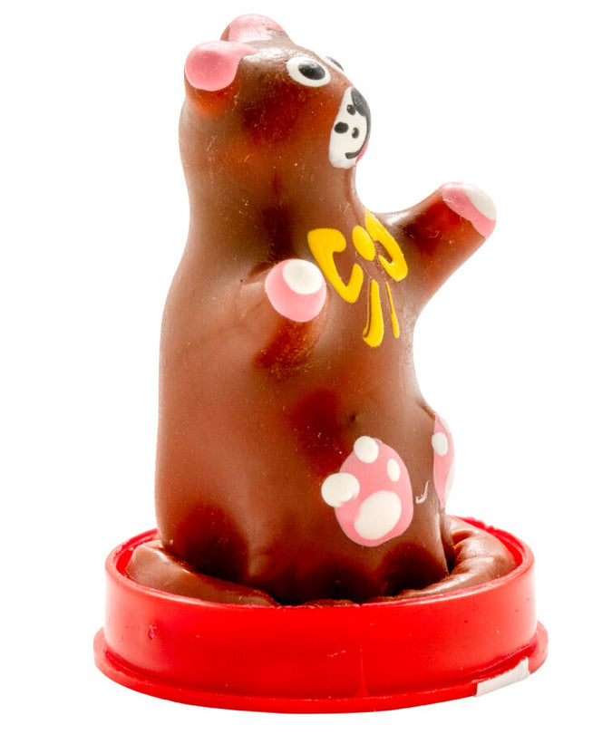 CONDOMERIE - HANDPAINTED NOVELTY CONDOMS TEDDY BEAR