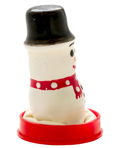 CONDOMERIE - HANDPAINTED NOVELTY CONDOMS SNOWMAN CONDOMERIE - HANDPAINTED NOVELTY CONDOMS SNOWMAN