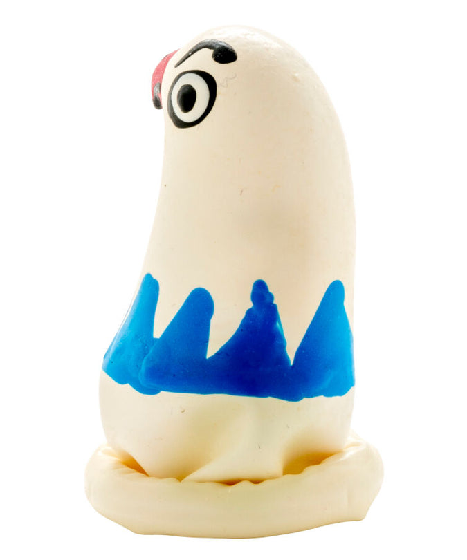 CONDOMERIE - HANDGESCHILDERDE FUN CONDOMS ADELAAR