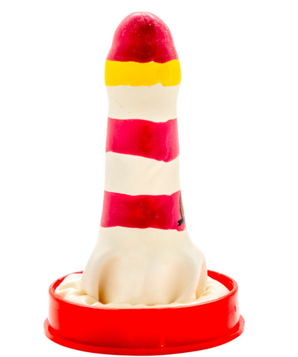 CONDOMERIE - HANDPAINTED NOVELTY CONDOMS LIGHTHOUSE CONDOMERIE - HANDPAINTED NOVELTY CONDOMS LIGHTHOUSE