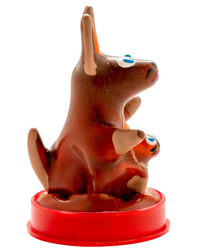 CONDOMERIE - HANDPAINTED NOVELTY CONDOMS KANGAROO MODEL 1 CONDOMERIE - HANDPAINTED NOVELTY CONDOMS KANGAROO MODEL 1