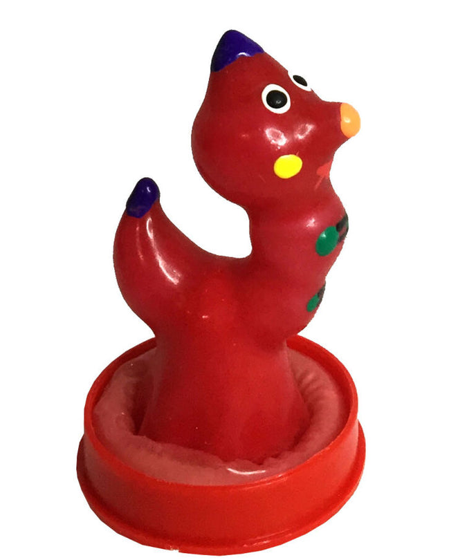 CONDOMERIE - HANDGESCHILDERDE FUN CONDOMS WORM