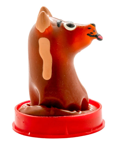 CONDOMERIE - HANDPAINTED NOVELTY CONDOMS DOG CONDOMERIE - HANDPAINTED NOVELTY CONDOMS DOG