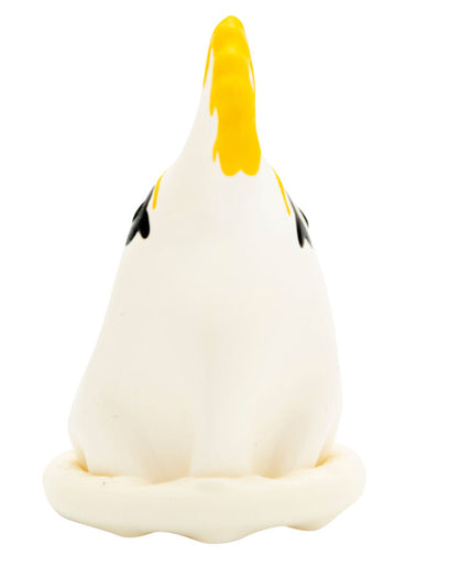 CONDOMERIE - HANDPAINTED NOVELTY CONDOMS PARROT WHITE CONDOMERIE - HANDPAINTED NOVELTY CONDOMS PARROT WHITE