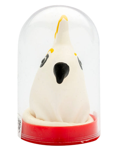 CONDOMERIE - HANDPAINTED NOVELTY CONDOMS PARROT WHITE CONDOMERIE - HANDPAINTED NOVELTY CONDOMS PARROT WHITE