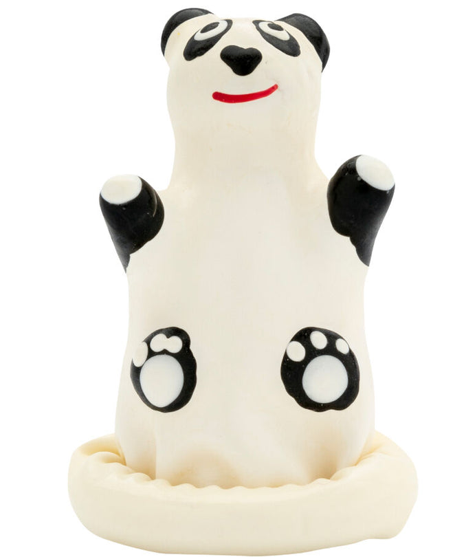 CONDOMERIE - HANDGESCHILDERDE FUN CONDOMS PANDA MODEL 1