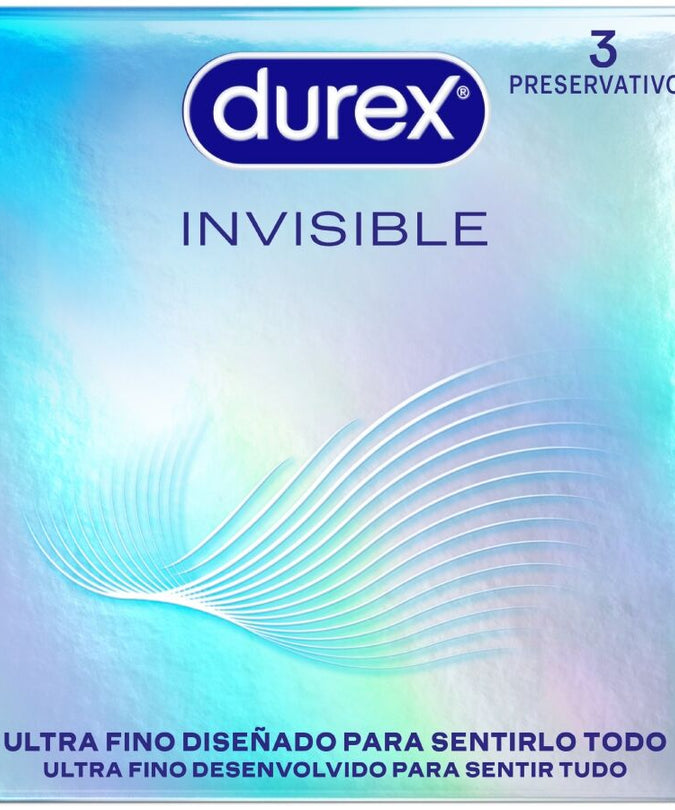 Durex – Ultra Thin Invisible Condoms 3 Units