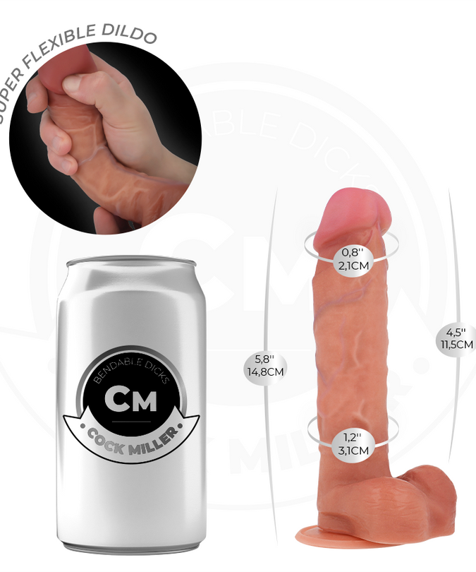 Cock Miller – Hyperrealistic Articulable Dildo 14.8 cm