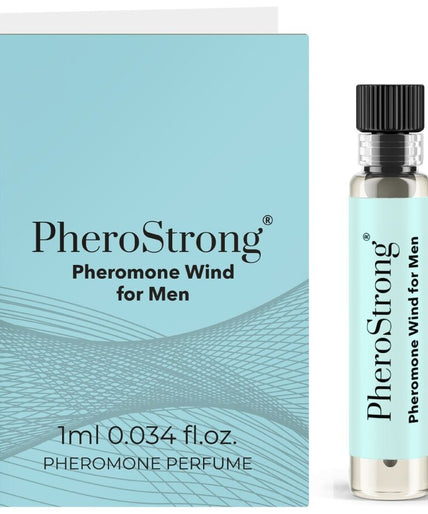 PHEROSTRONG - PARFUM FEROMONEN WIND VOOR MANNEN 1 ML PHEROSTRONG - PARFUM FEROMONEN WIND VOOR MANNEN 1 ML