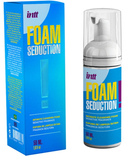 INTT RELEASES - FOAM SEDUCTION INTIMATE CLEANSING FOAM 50 ML INTT RELEASES - FOAM SEDUCTION INTIMATE CLEANSING FOAM 50 ML