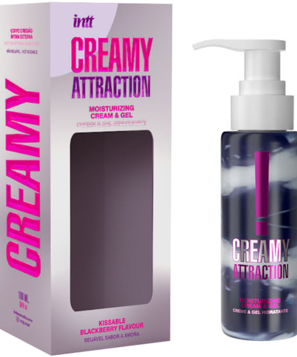 INTT RELEASES - KISSABLE BLACKBERRY FLAVOR CREAM AND GEL 100 ML INTT RELEASES - KISSABLE BLACKBERRY FLAVOR CREAM AND GEL 100 ML