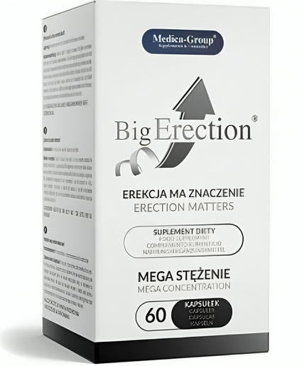MEDICA GROUP - BIG ERECTION ENHANCER FOR MEN 60 CAPSULES MEDICA GROUP - BIG ERECTION ENHANCER FOR MEN 60 CAPSULES