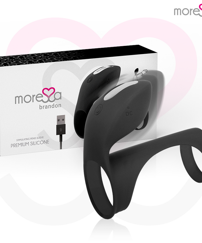 MORESSA - BRANDON VIBRATOR RING WITH COVER
